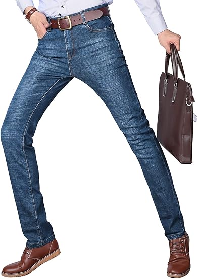 Amazon Newhey ジーンズ メンズ スキニー ジーパン ズボン 大きいサイズ ストレッチ デニムパンツ ストレート 美脚 細身 春夏 濃紺 3003 31薄手 ジーンズ 通販