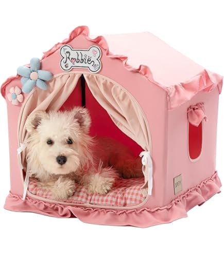 thumbnail interactive-video image 1 of Doggocomfy Cozy Dog House Bed - Indoor Dog Bed With Removable Cushion (XXX-Large, Brown) 1 of 6