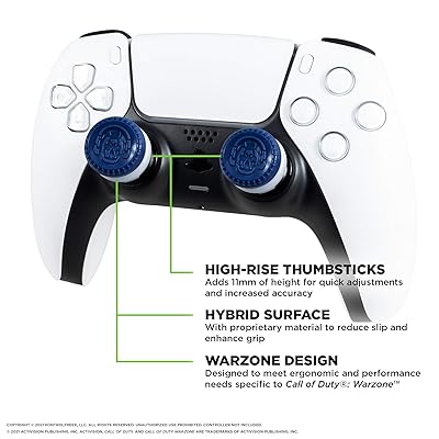 Buy Kontrolfreek Call Of Duty Warzone Performance Thumbsticks For Playstation 4 Ps4 And Playstation 5 Ps5 2 High Rise Hybrid Blue Gray Online In Hong Kong B08xlhgh8t