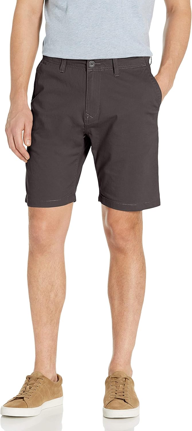 Lucky Brand Men's Flat Front Shorts at  Men’s Clothing store