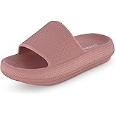 CUSHIONAIRE Kid's Feather pool slide with +Comfort, Blush 11