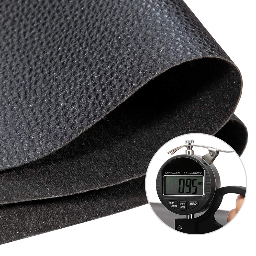 TORRAMI Soft Synthetic PU Fabric Material Faux Leather Sheets 1 Yards 54