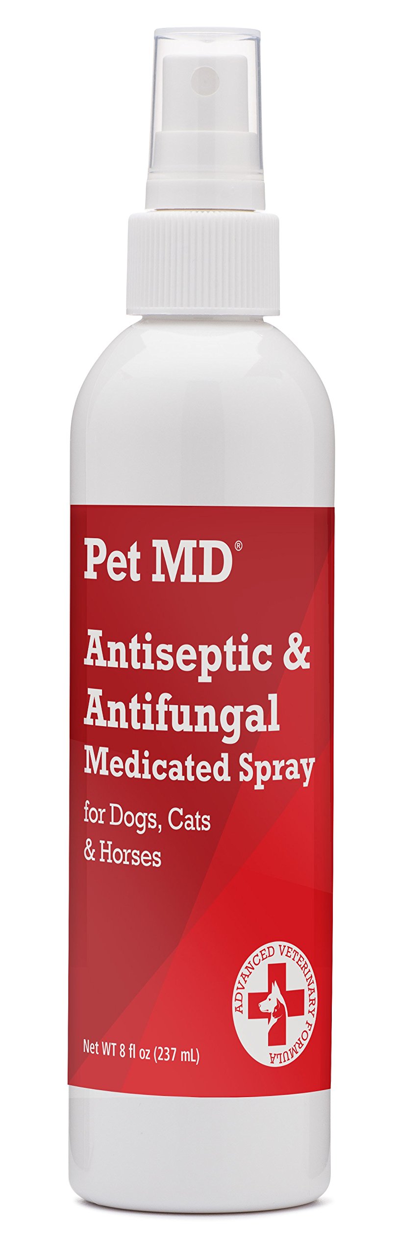 Pet MD Antiseptic and Antifungal Medicated Spray for Dogs, Cats and
