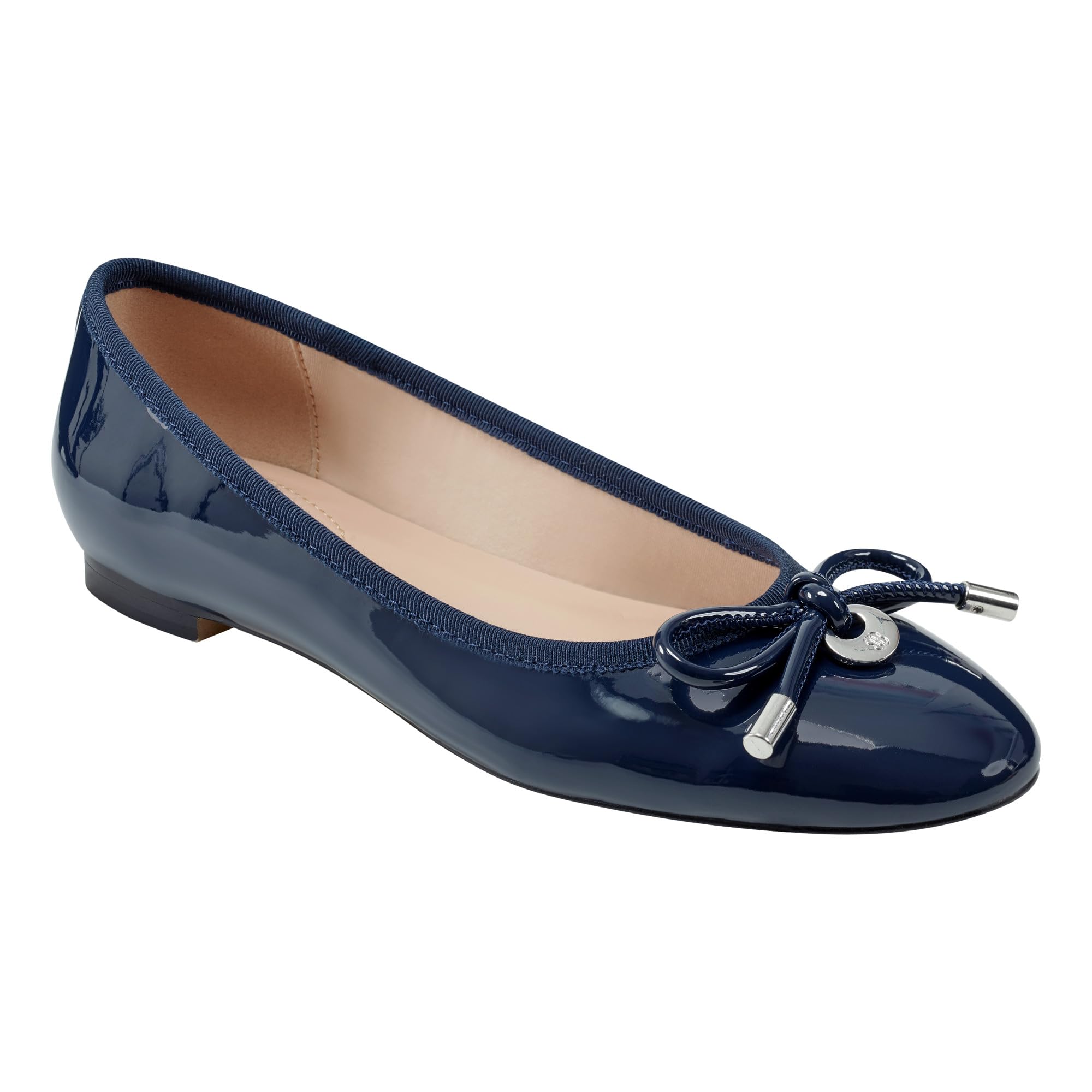 Bandolino Women’s PAYLY Ballet Flat, Navy 400, 7.5