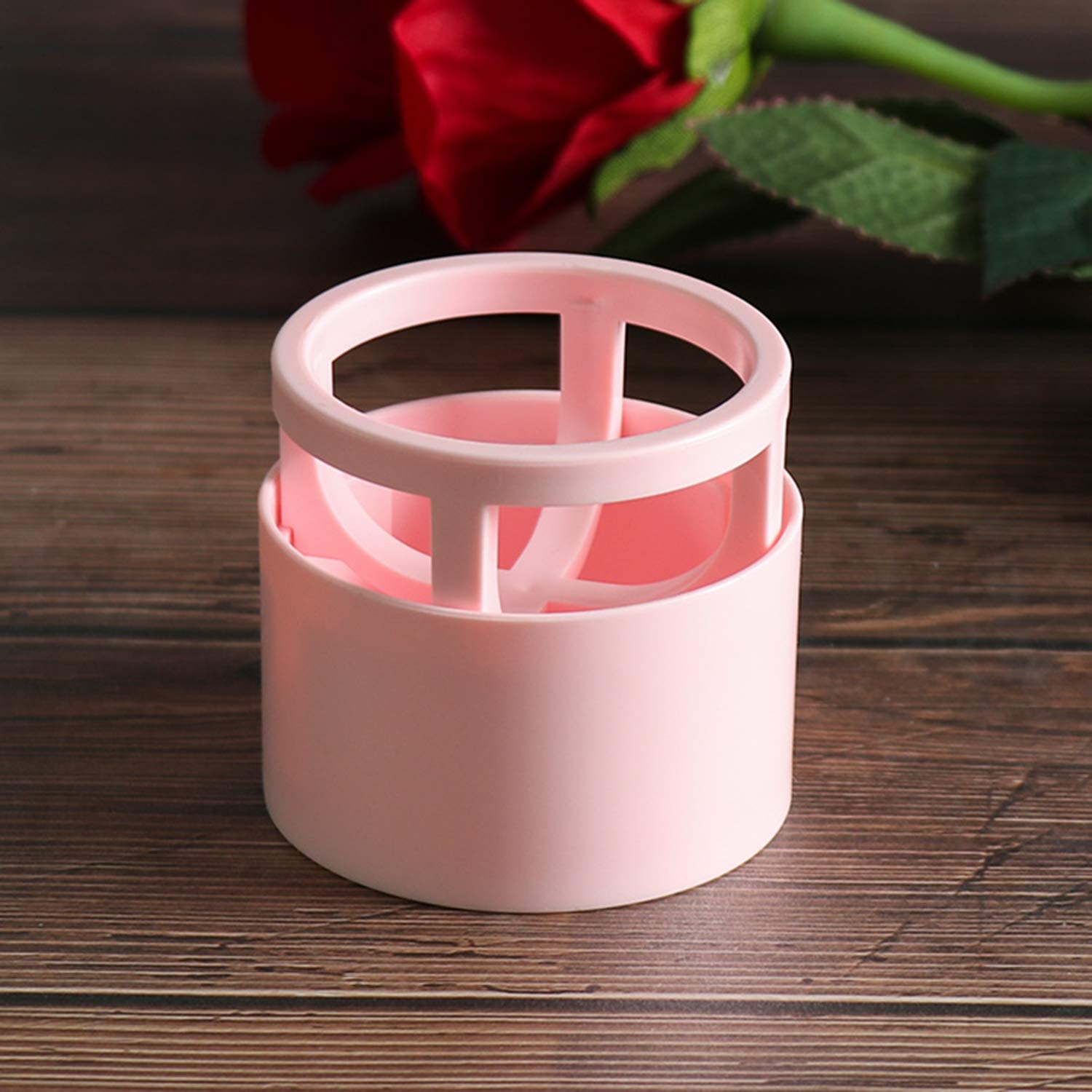 New Style Makeup Sponge Blender Holder Travel Carrying Case Sponge Drying Rack Stand Holder Egg Powder Puff Drying Shelf Cute(NO SPONGE INCLUDED)