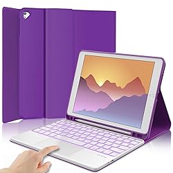 iPad 9th Generation Case with Keyboard 10.2 inch, 7