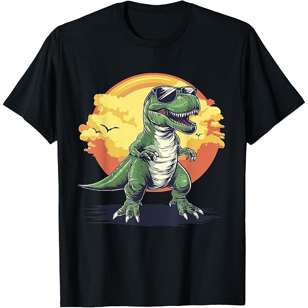 Amazon.com: Colorful Retro T Rex Dinosaur Gear for Men, Women