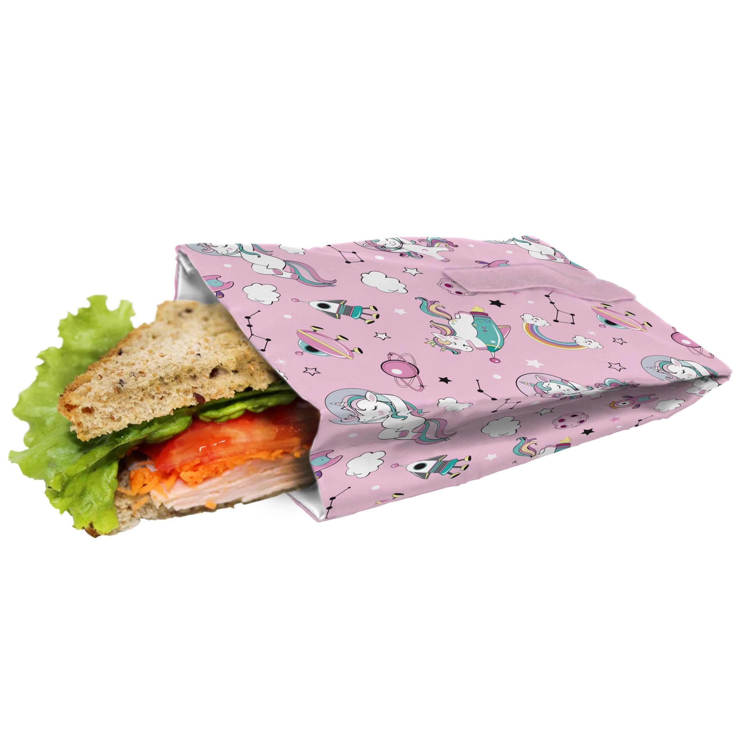 NERTHUS FIH 1448 Sandwich bag unicorns