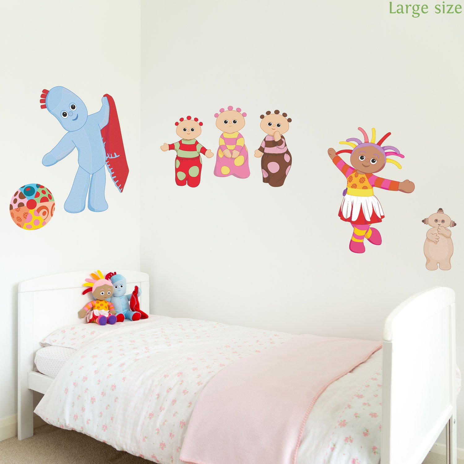in The Night Garden Friends Wall Sticker (Large Size) | Official in The Night Garden Wall Sticker