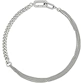 AllSaints Jewelry Women's Curb Chain Collar Necklace