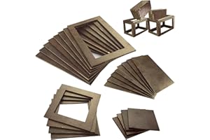 YULEIMY 24 Pcs Welding Coupons, 11 Gauge Premium Steel Welding Kit, A36 Steel Plate Welding Equipment, 3x5 3x3 Inch Welding Practice Kit For Beginners, MIG, TIG Stick, Arc, Gas And Brazing