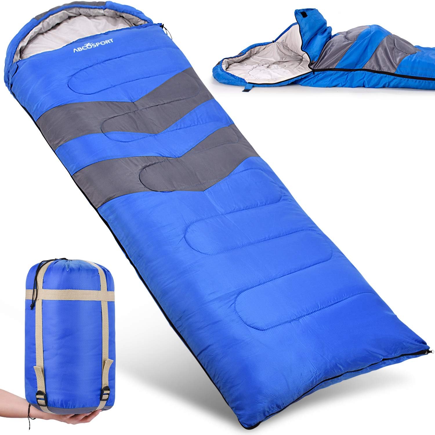 Abco Tech Sleeping Bag Envelope Lightweight Portable, Waterproof