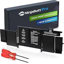 NinjaBatt Battery A1502 A1582 for Apple MacBook Pro