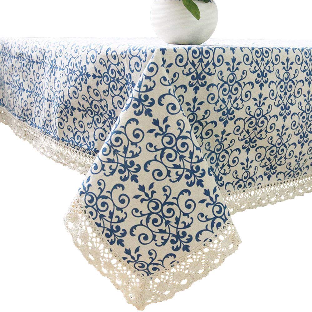 Best Table Runner With Matching Tablecloth Navy