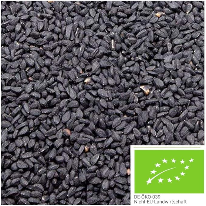 500g de graines de cumin noir biologique Graines de nigelle entier sans additifs issus de l