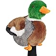 Funny Driver Headcover, Plush Golf Club Covers Long Neck, Animal Driver Headcover, Soft Mallard Duck Headcovers for Golf Clubs Fits Men and Women, Golf Head Cover, Driver Headcover Animal for Present