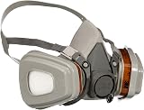 3M 6002C Spray Paint Half-Mask Respirator A2P2 Organic Gas Dust Protection view 3