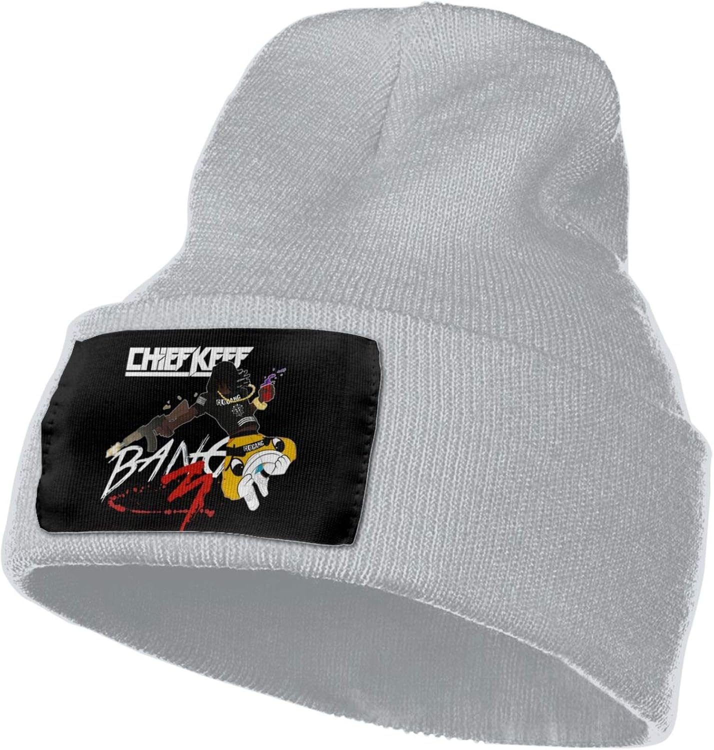 Majunnn Chief Keef Knitted Hats Unisex Caps Beanies Soft Ski Winter