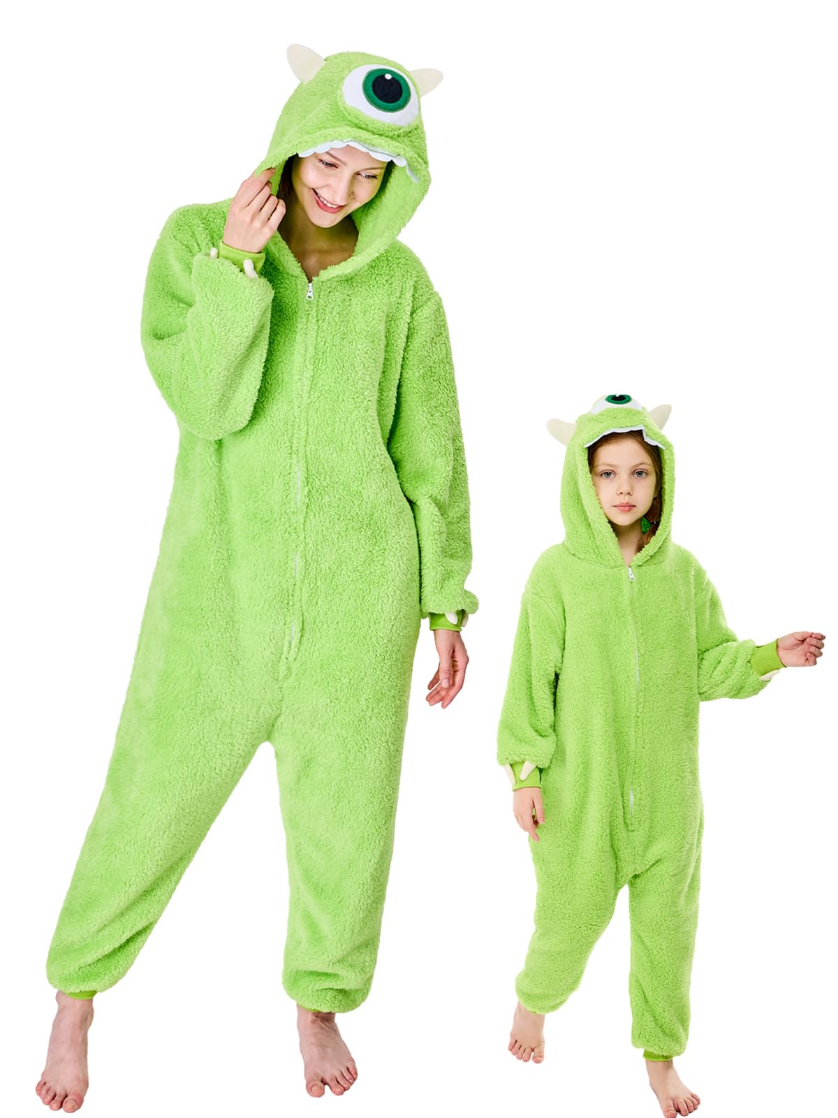 GONAAP Pigiama intero da adulto, in sherpa, per cosplay, per