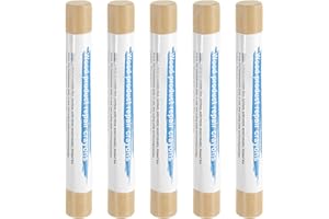HARFINGTON 5pcs Wood Filler Sticks Wooden Wax Touch Up Furniture Repair Crayons for Scratch Hole Wood, Maple