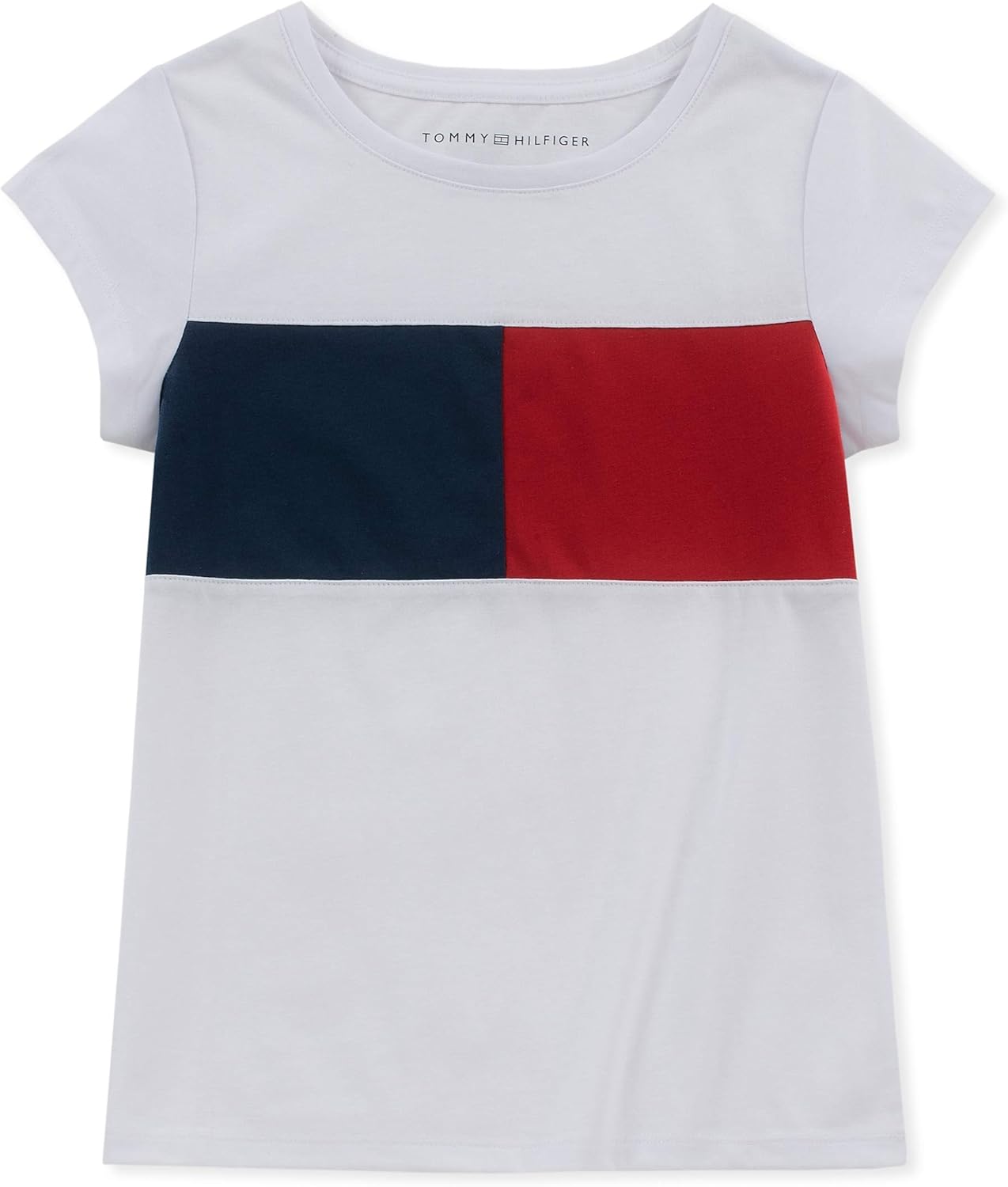 tommy hilfiger t shirt red white