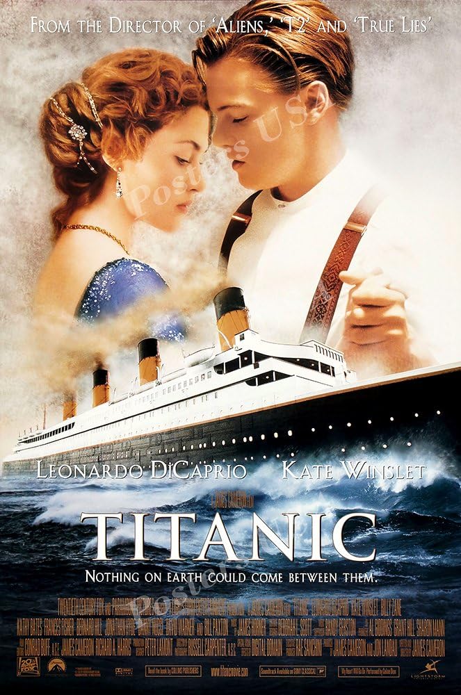 PremiumPrints - Titanic Movie Poster - XMOV250 Premium Canvas 11" x 17" (28 cm x 43 cm)
