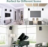 HomeMount Universal Wall Mount Brackets 4 Pack White 3.5kg (7.7lb) view 5