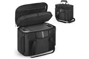 TATAVR Portable Power Station Carrying Case Compatible with EF ECOFLOW DELTA 2 Power Station Generator Protective Shoulder Storage Bag Cover with Pocket for Outdoor Travel Camping Charging Accessories