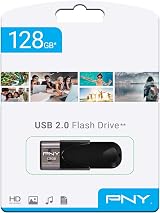 PNY Attaché 4 128GB USB 2.0 Flash Drive FD128ATT4-EF Capless Key Loop view 5