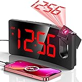 Projection Alarm Clock, Digital Clock with