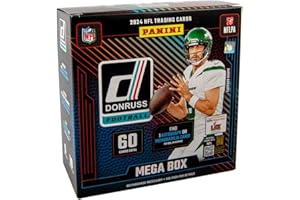 2024 Panini Donruss Football Trading Cards Mega Box | Optic Rated Rookies Preview Red Wave! | Find 1 Autograph or Memorabilia Card!
