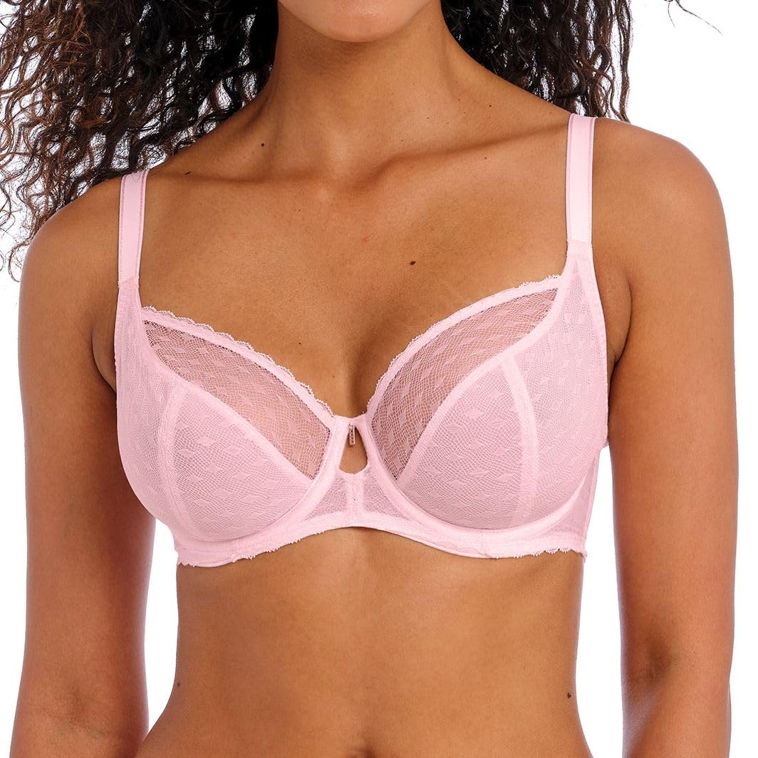 Freya Women’s Signature Underwire Plunge Bra Barely Pink