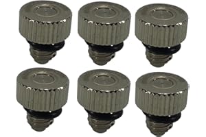 mistcooling Replacement Misting Nozzles (6 Pack) (0.020 - Low Pressure)
