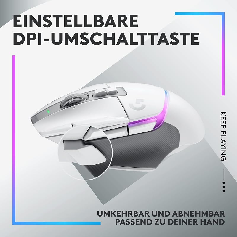 G502 X PLUS LIGHTSPEED Kabellose RGB-Gaming-Maus