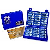 Helios 36 Homeopathic Remedy Deluxe Family Kit, 30c Potency, Glass Vials, Compact, Robust, Tamper-Proof Case, 75 First-Aid and Illness Situations, Guide Booklet, Online Free Education/Support