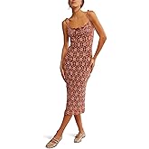 Free People Womens Lucinda Lace Midi