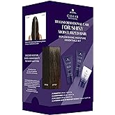 Alterna Haircare CAVIAR Anti-Aging Replenishing Moisture Trial Kit - Shampoo, Conditioner, Leave-In CC Cream | For Dry, Brittle Hair | Protects, Restores and Hydrates | Sulfate Free