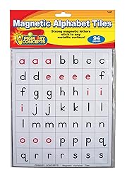 Primary Concepts AA1421 Magnetic Alphabet Tiles for