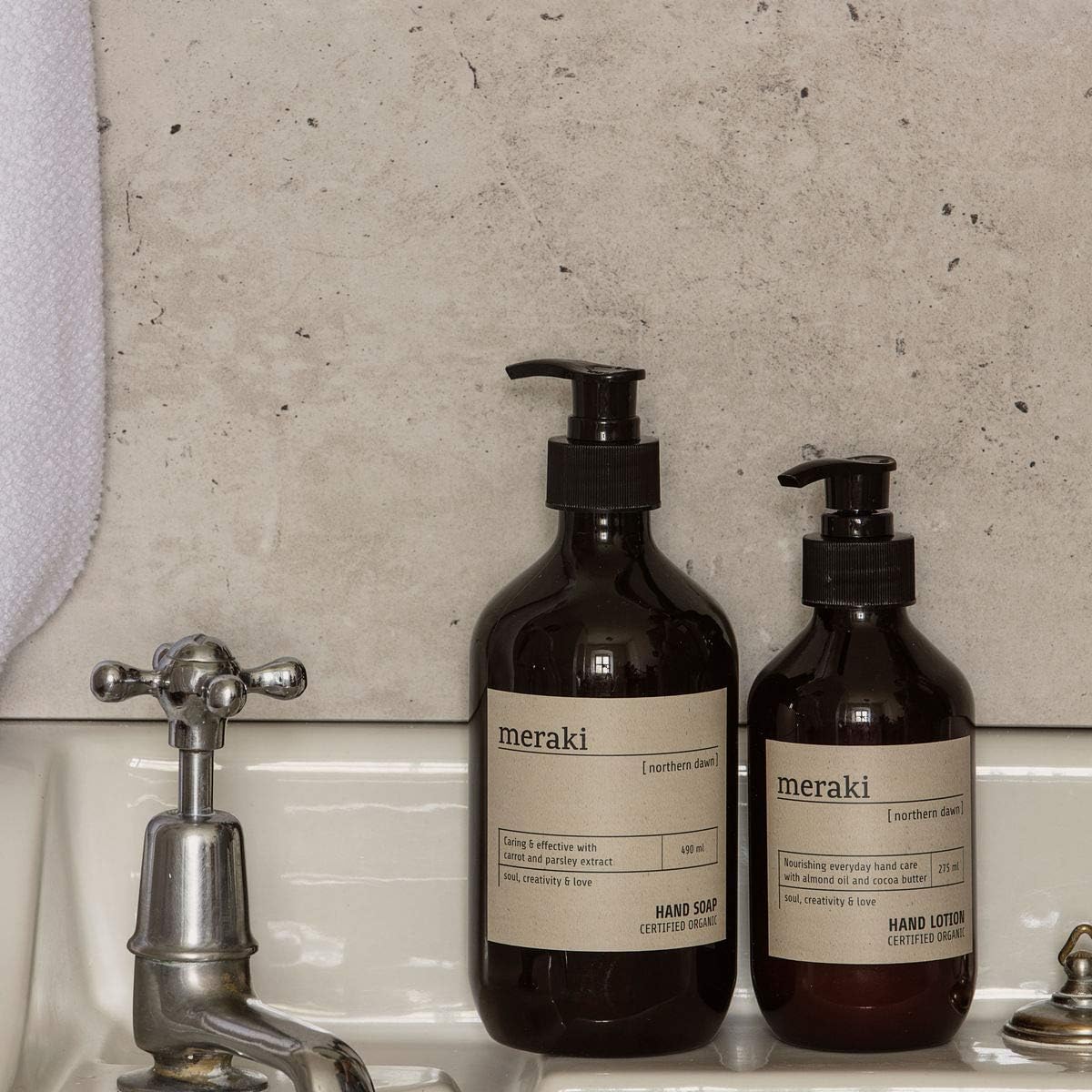 Meraki Certified Organic Natural Hand Soap, Northern Dawn, 500 ML, 490 ml (Pack of 1) - Image 3