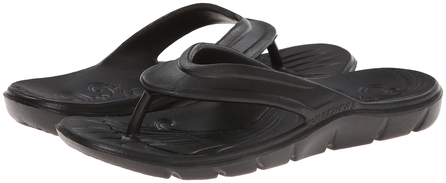 skechers beaching it flip flops