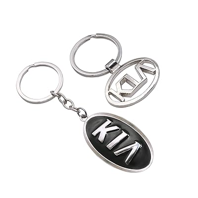 Hollowed 3D Metal Chromed Key Rings for KIA Car UK Ubuy