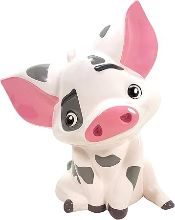 Amazon ディズニー モアナ プア セラミック 貯金箱 男の子 女の子 大人 赤ちゃん モアナファン向けのコレクションギフトアイテム 貯金箱 おもちゃ