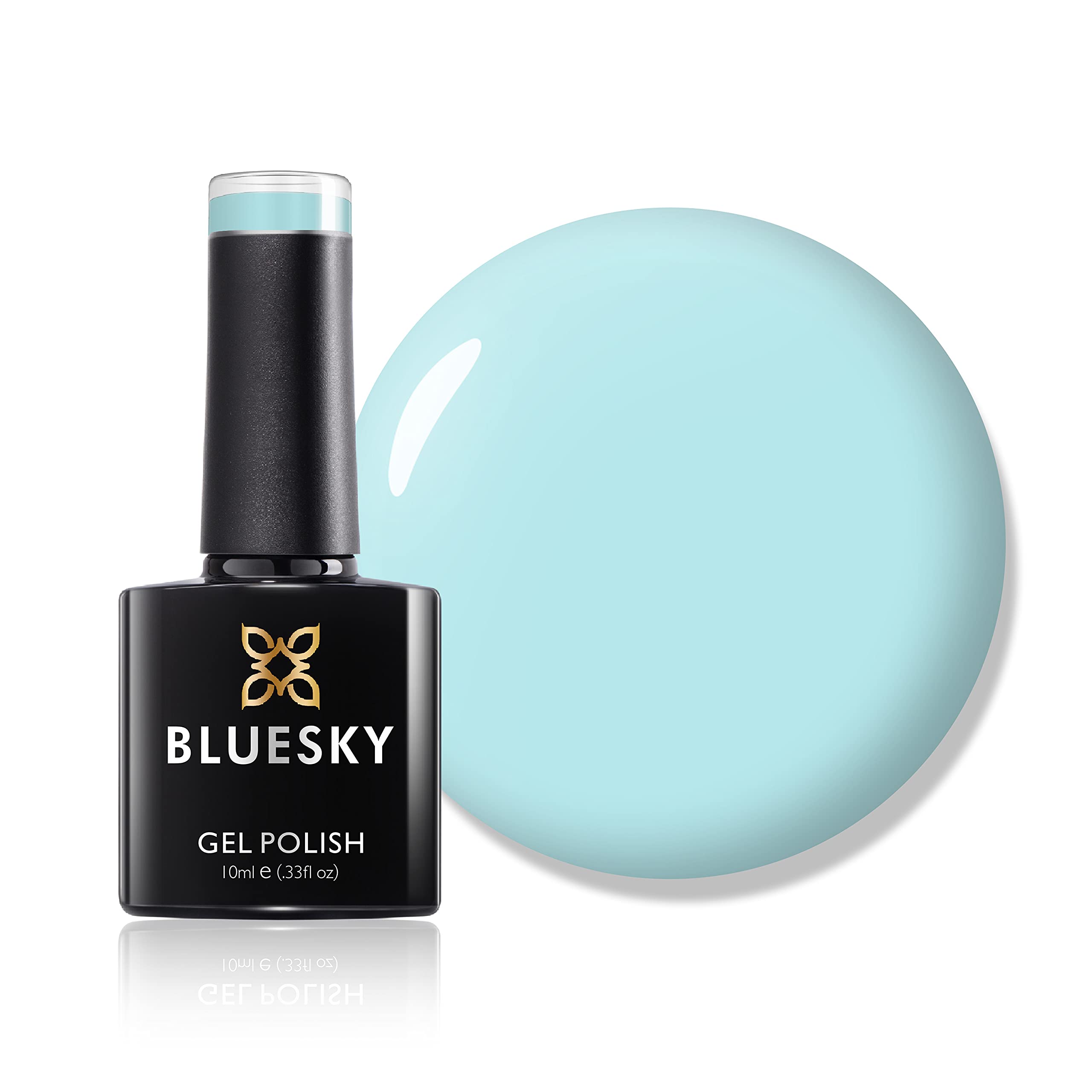 Bluesky Gel Nail Polish, Water Games SS2016, Light Blue, Long Lasting, Chip Resistant, 10 ml (Requires Drying Under UV LED Lamp)