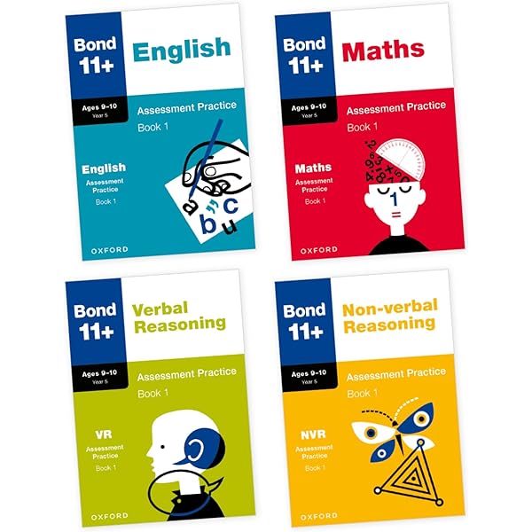 Amazon.com: Bond 11+: Assessment Papers, 5-6 years Bundle