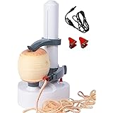 MAISON HUIS Multifunctional Automatic Electric Potato Peeler Automatic Rotating Fruits Vegetables Cutter Kitchen Peeling Tool