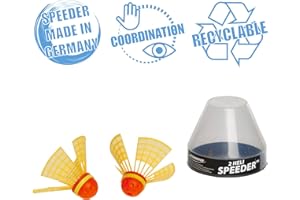 Speedminton Heli Speeder (2 Pack) for Crossminton and Speed Badminton