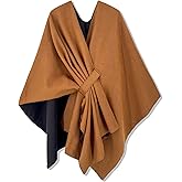 Moss Rose Women's Shawl Wrap Poncho Ruana Cape Open Front Cardigan Shawls for Spring Fall Winter