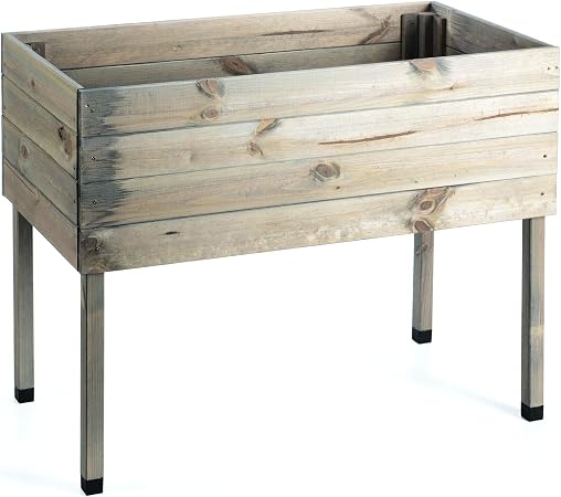 mygardenlust Bancal montar de madera con pantalla – barricas ...