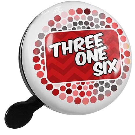 Amazon.com: NEONBLOND Bike Bell 316 Wichita, KS red Scooter ...