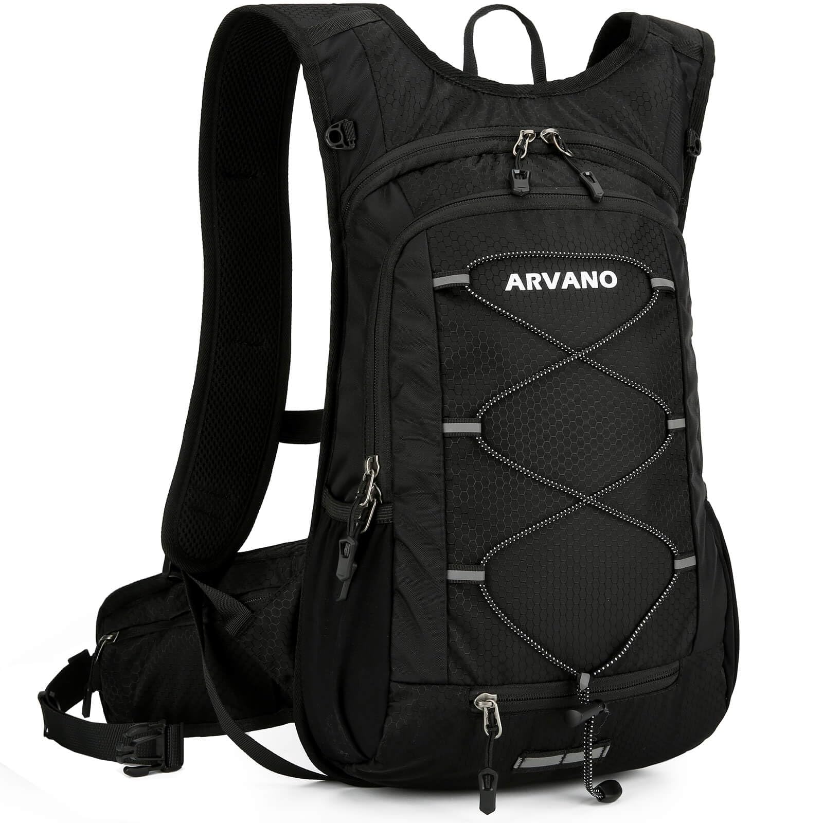 Arvano Lightweight Cycling Backpack Running Backpack With Insulated Compartment, Small Backpack for Hiking, Mountain Biking, Skiing, Rucksack Gift for Men Women
